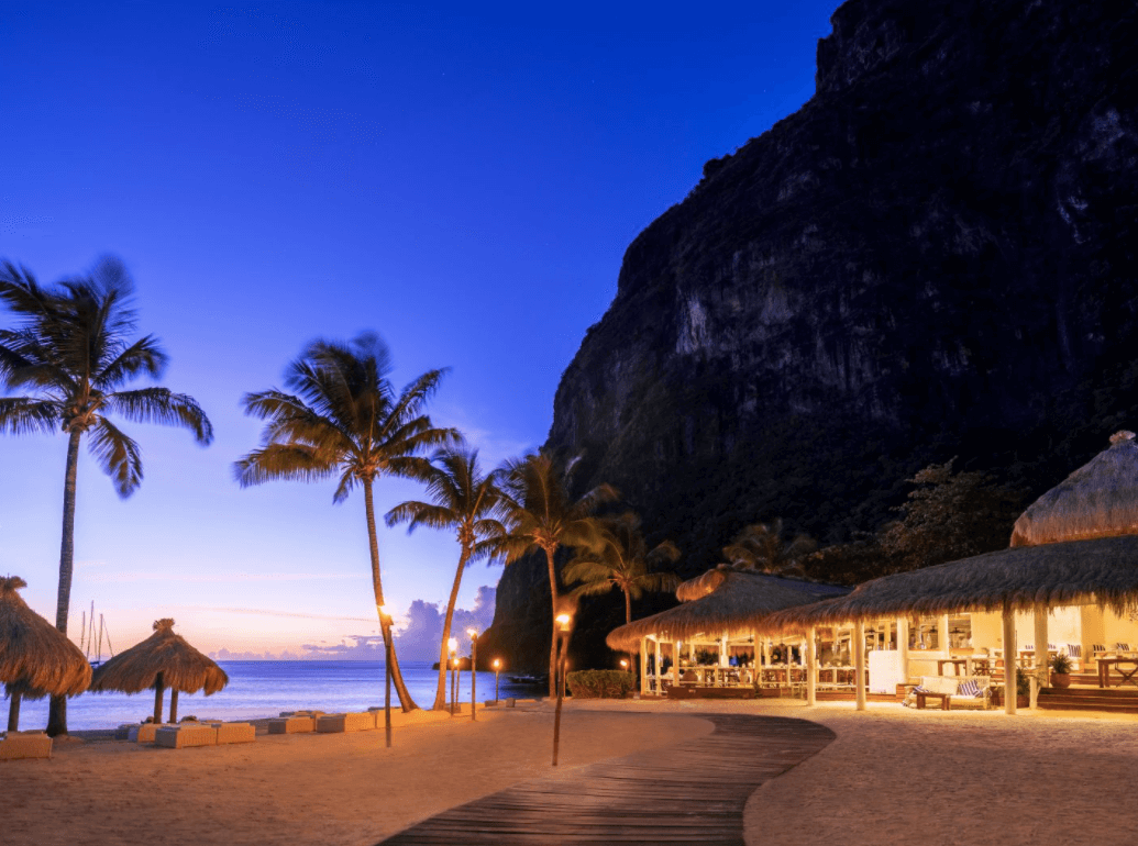 Sugar beach Resort St Lucia